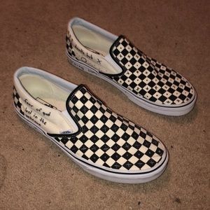 Checkerboard Vans